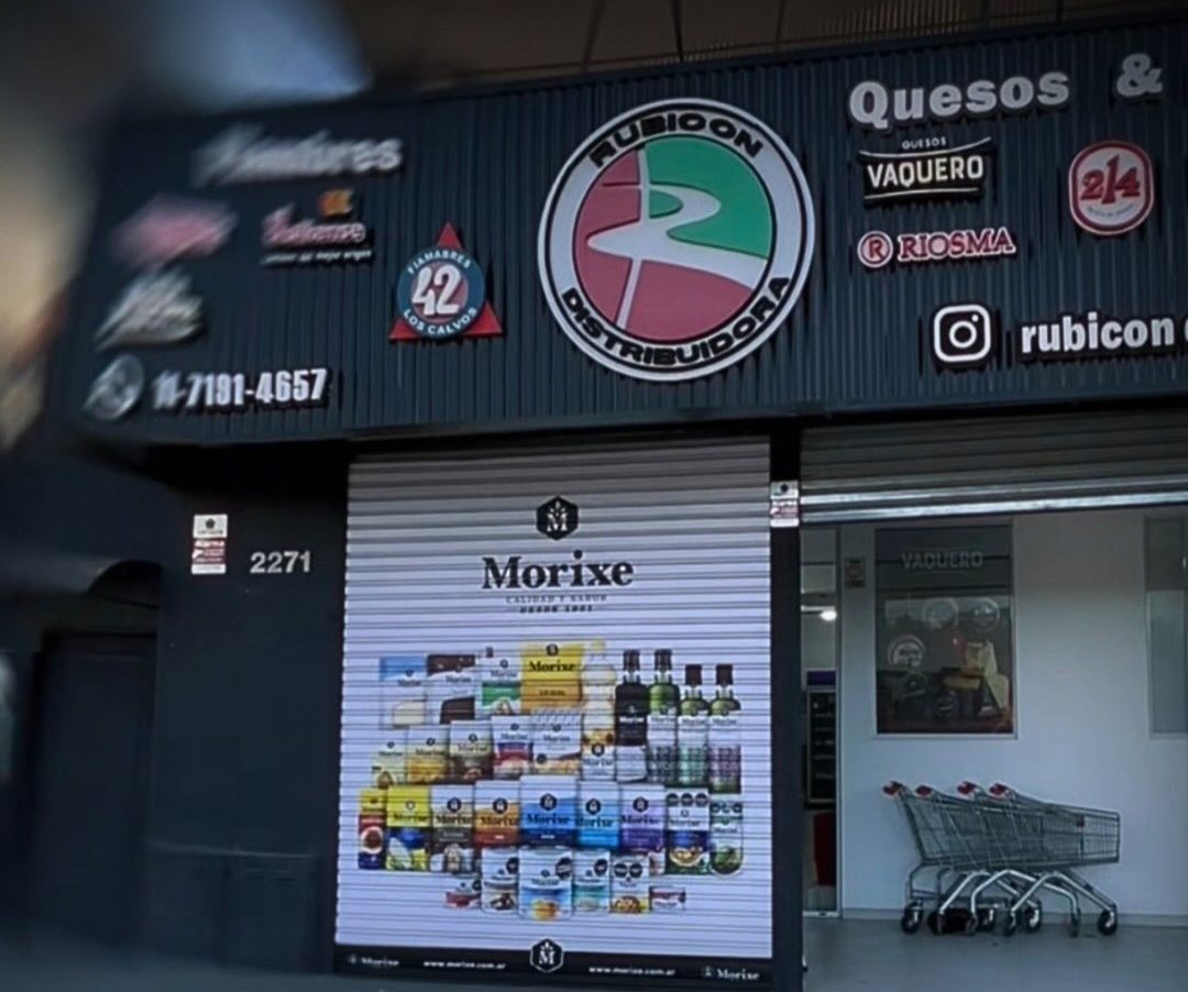 Persiana de Rubicon Distribuidora ploteada